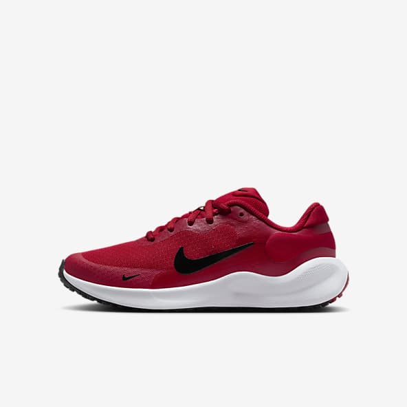 Red Running Shoes. Nike